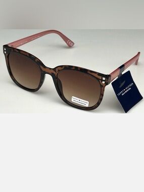 Tommy Hilfiger Women's 53mm
Brown Tortoise Frame Designer
Sunglasses NEW